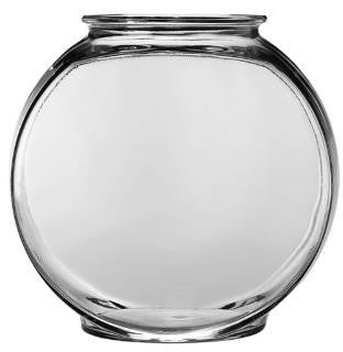 Anchor Hocking 1 Gallon Drum Glass Bowl 2Pk For Sale