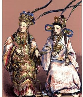 Chinese Concubines, 19th Century Fashion