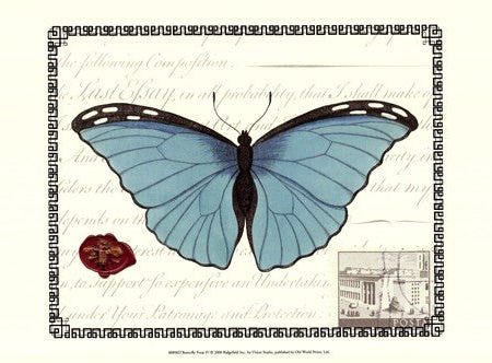 Butterfly Prose IV For Sale