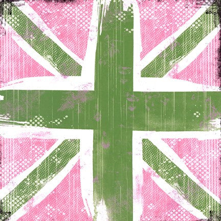 Union Jack Pink And Green Online now