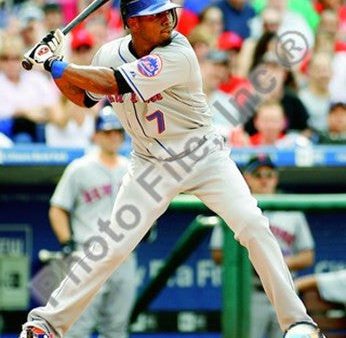 Jose Reyes 2008 Batting Action For Sale