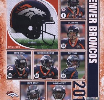 2010 Denver Broncos Team Composite Supply