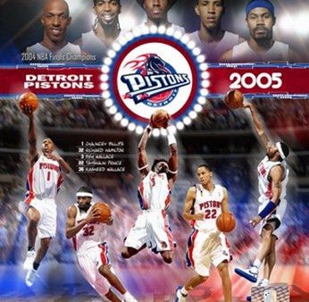 2005 Pistons - Eastern Conference Championship Composite Discount