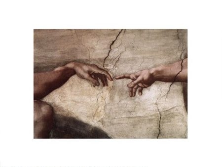 Creation of Adam (hands detail) Online Hot Sale