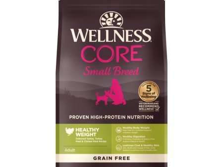 20% OFF+FREE WIPES: Wellness CORE Grain-Free Small Breed Healthy Weight Formula Dry Dog Food For Cheap