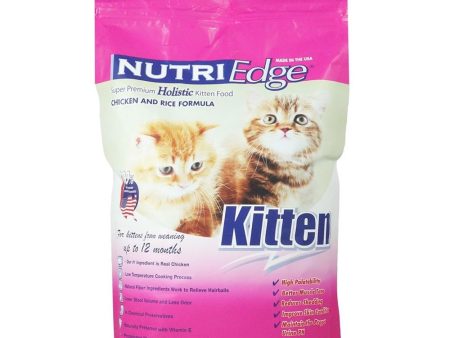 Nutriedge Super Premium Holistic Chicken & Rice Kitten Dry Cat Food Discount