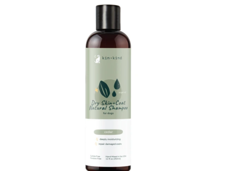 10% OFF: Kin+Kind Dry Skin + Coat Natural Cedar Dog Shampoo 12oz Online