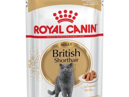 $11 OFF: Royal Canin British Shorthair Adult Pouch Cat Food 85g x 12 Sale