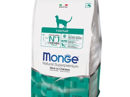 FREE TREATS: Monge Hairball Adult Dry Cat Food For Cheap