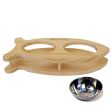 Luxypet Fish Double Cat Bowl Online Hot Sale