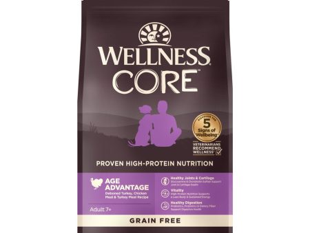 20% OFF+FREE Wipes: Wellness CORE Grain-Free Senior Formula Dry Dog Food Discount