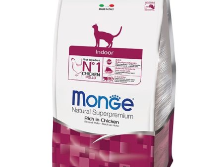 FREE TREATS: Monge Indoor Adult Dry Cat Food For Discount