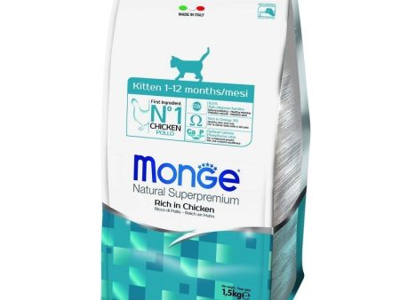 Monge Kitten Rich In Chicken Dry Cat Food For Sale