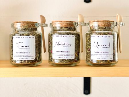 Daily Wellness Tea Bundle (3 Jars or 3 Bags) Online now